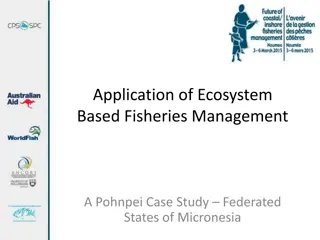 Ecosystem-Based Fisheries Management in Pohnpei: A Case Study