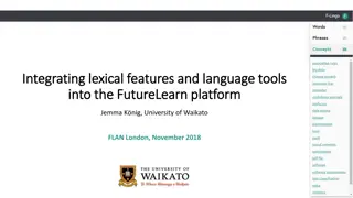 Integrating Lexical Features and Language Tools into FutureLearn Platform by Jemma König