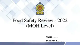 Food Safety Review 2022: District Level Overview by MOH