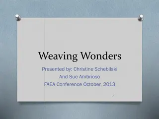 Weaving Wonders: Textile Art Exploration for Students