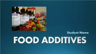 The Risks of Food Additives: A Comprehensive Overview