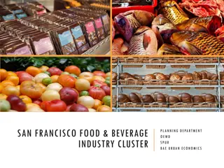 San Francisco Food & Beverage Industry Cluster Analysis