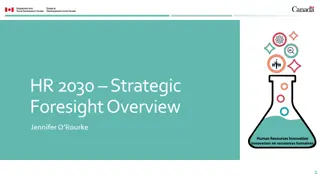 Navigating Future Uncertainties with Strategic Foresight