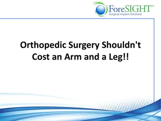 Orthopedic Implants and Cost Dynamics