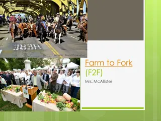 Farm to Fork (F2F) Movement at RCHS - Growing Wholesome Food Locally