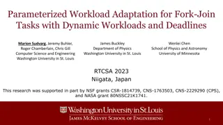 Parameterized Workload Adaptation for Fork-Join Tasks with Dynamic Workloads and Deadlines