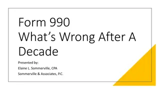 Ensuring Compliance with Form 990 Filing Requirements