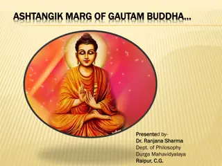 The Eightfold Noble Path of Gautama Buddha - An Insightful Journey