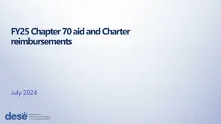 FY25 Chapter 70 Aid and Charter Reimbursements Overview