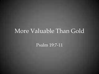 The Incomparable Value of God's Word