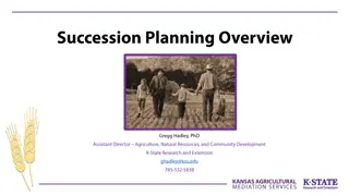 Multigenerational Succession Planning in Family Farm Businesses