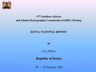 Enhancing Hydrographic Capabilities in Kenya: SAIHC Meeting Highlights