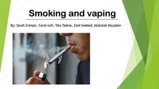 The Dangers of Smoking and Vaping: Effects on Health and Ways to Quit