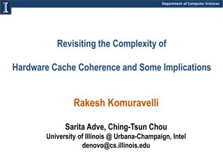 Revisiting Complexity of Hardware Cache Coherence in Computer Science