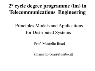 Telecommunications Engineering Programme Overview