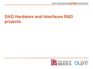 Advancing DAQ Hardware and Interfaces Through R&D Projects