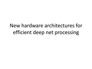 Efficient Hardware Architectures for Deep Neural Network Processing