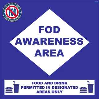 Food and Drink Awareness Guidelines in Designated Areas