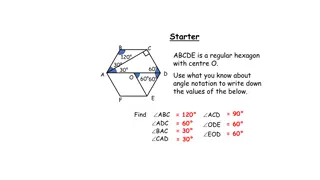 Geometry Concepts: Interior and Exterior Angles in Polygons