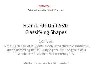 Engaging Students in Shape Classification Activity