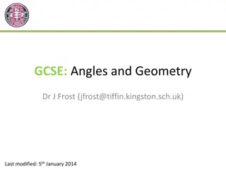 GCSE Angles and Geometry Learning Resources