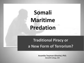 Understanding Somali Maritime Predation: Piracy or Terrorism?