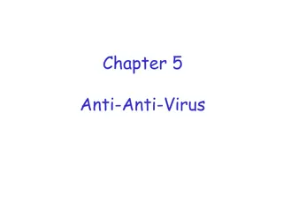 Anti-Anti-Virus Techniques and Retroviruses