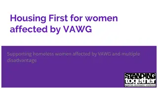 Housing First for Women Affected by VAWG - Support and Empowerment