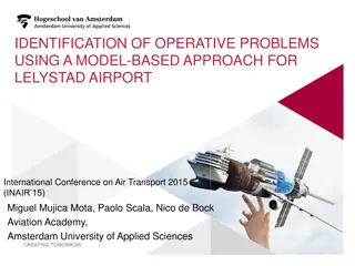 Model-Based Analysis for Identifying Operative Problems at Lelystad Airport