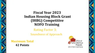 Indian Housing Block Grant 2023 Competitive Priorities