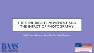 The Impact of Photography on the Civil Rights Movement