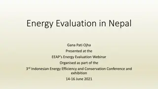 Energy Evaluation in Nepal: Government's Role and Policy Framework