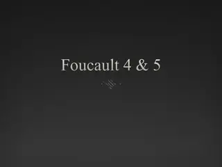 Foucault's Analysis on Power, Knowledge, and Sexuality