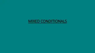 Mixed Conditionals in English Grammar