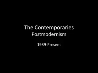 Exploring Postmodernism: Literature, Poetry, and Nonfiction in the Contemporary Era