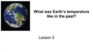 Exploring Earth's Past Temperatures and Climate Trends