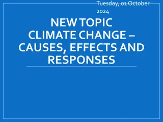 Understanding Climate Change: Causes, Effects, and Responses