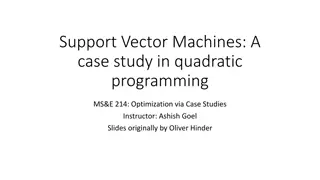 Support Vector Machines in Quadratic Programming for Heart Disease Prediction