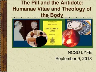 Insights on Humanae Vitae, Theology of the Body, and Birth Control