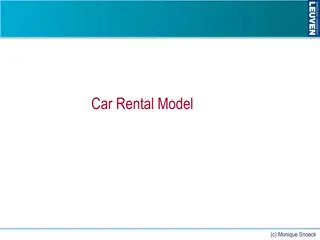 Comprehensive Model Analysis for Car Rental Business by Monique Snoeck