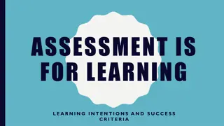 Maximizing Student Learning Through Effective Assessment Strategies