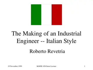 The Journey to Becoming an Industrial Engineer: Italian Education System Revealed