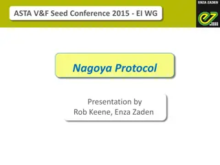 Insights from ASTA.V&F Seed Conference 2015 on Nagoya Protocol & ABS Mechanisms