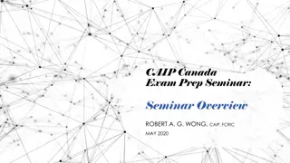 CAIP Canada Exam Prep Seminar Overview