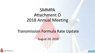 SMMPA Annual Meeting Transmission Rate Update 2018