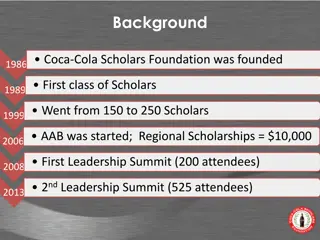 Coca-Cola Scholars Foundation - Empowering Future Leaders