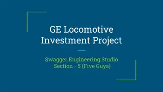 GE Locomotive Investment Project: Enhancing Sustainability in Pittsdelphia