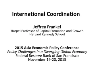 The Return of International Policy Coordination: Challenges and Opportunities