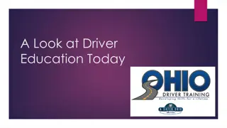 Overview of Ohio Department of Public Safety Driver Training Program