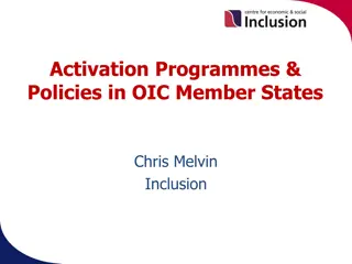 Activation Programmes & Policies in OIC Member States by Chris Melvin